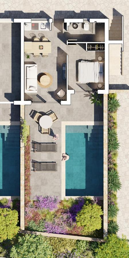 Pnoes Luxury Suites Palioúrion Exterior foto